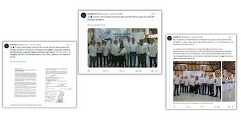 Efectivamente, en redes sociales oficiales se publicaron el comunicado y la respectiva lectura por la exdirectora del Dapre Angie Rodríguez - crédito @DAPRE/X