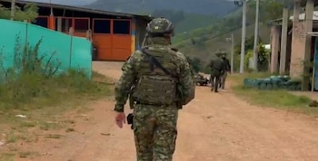 La estructura Carlos Patiño, disidencia de las Farc bajo el mando de alias Iván Mordisco, es señalada como responsable de los intentos de ataque - crédito Ejército Nacional