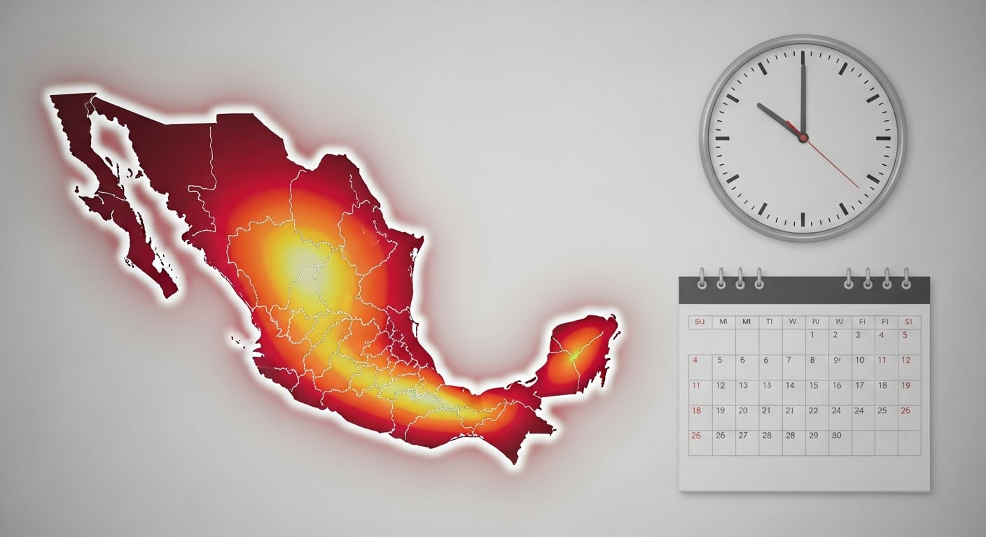 El país enfrentará un clima extremo con onda de calor, lluvias y fuertes vientos en distintas regiones. (Imagen Ilustrativa Infobae)