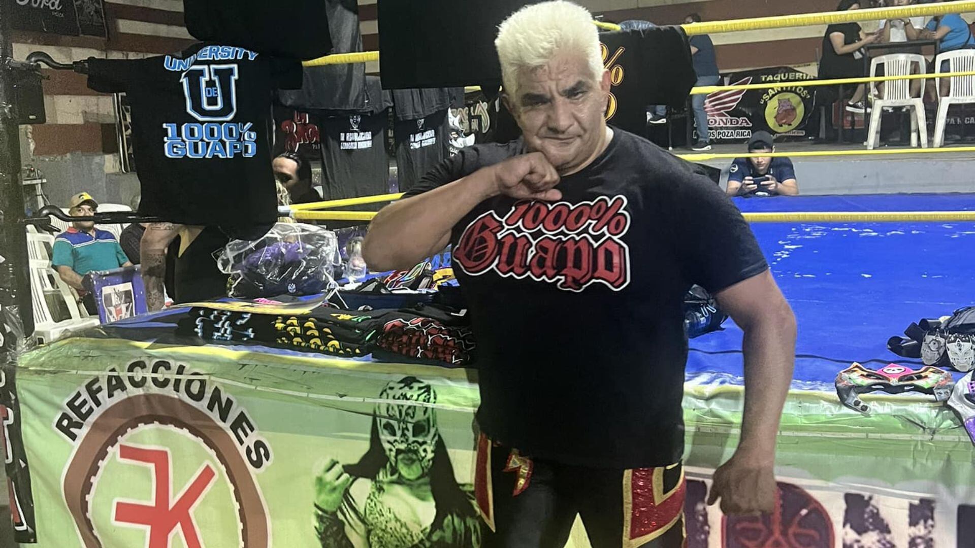 Shocker confesó que ya piensa en el retiro de la lucha libre (FB/ Shocker 1000% guapo)