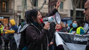 Victoria Columba, una de las