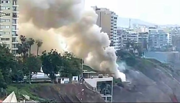 Miraflores – Incendio – Bomberos del Perú – Perú – actualidad