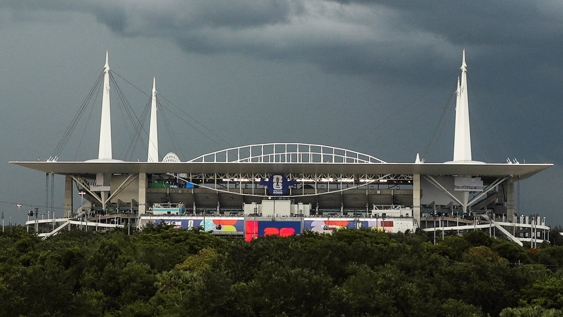 Calor, humedad y tormentas ponen bajo presión el Uruguay-Cabo Verde en Miami