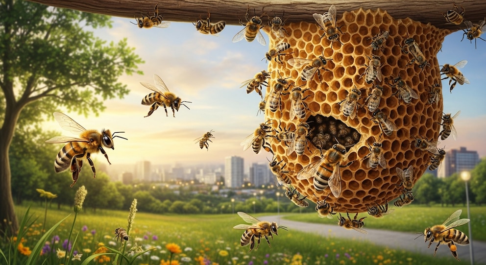 El calor modifica la conducta de las abejas melíferas y podría afectar la polinización, según un estudio científico