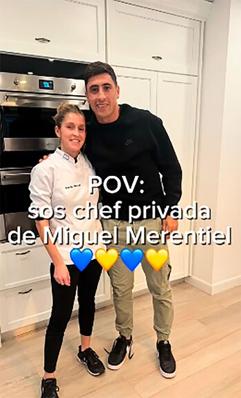 Lucía Scarpa y Miguel Merentiel: