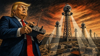 El muro de Trump va más allá del acero: inteligencia artificial vigila comunidades fronterizas
