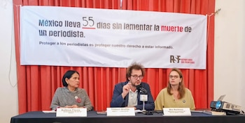 De acuerdo con Reporteros Sin Fronteras, 169 periodistas han sido asesinados en México durante los últimos 20 años.
Crédito: X/ @IMER_Noticias