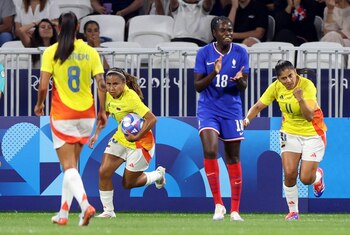 La selección Colombia femenina estaba