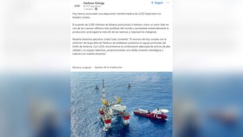 Comunicado oficial de la empresa