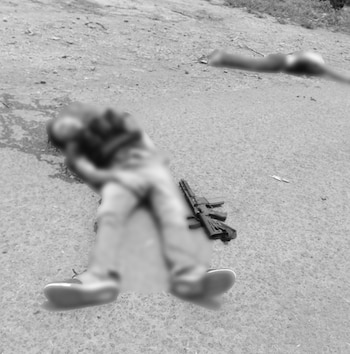 La Fiscalía aseguró armas largas,