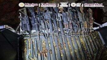 Les fueron aseguradas 14 armas