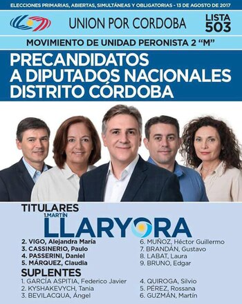 La boleta de Unión por