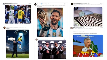 Los memes sobre la vidente que predijo una invasión alienígena en el Brasil-Escocia del Mundial: Neymar, Messi y Ancelotti, elegidos