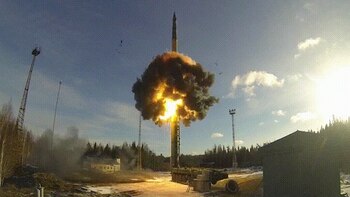 Rusia probó el misil intercontinental