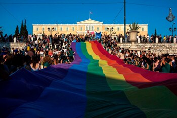 Una postal de la celebración