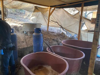 La instalación quedó abandonada a