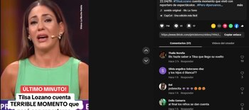 Tilsa Lozano entre lágrimas acusa