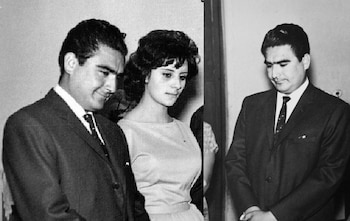 Abimael Guzmán en su boda