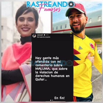 Carolina Ramírez se despachó contra