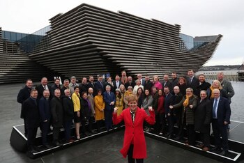 La primera ministra de Escocia,