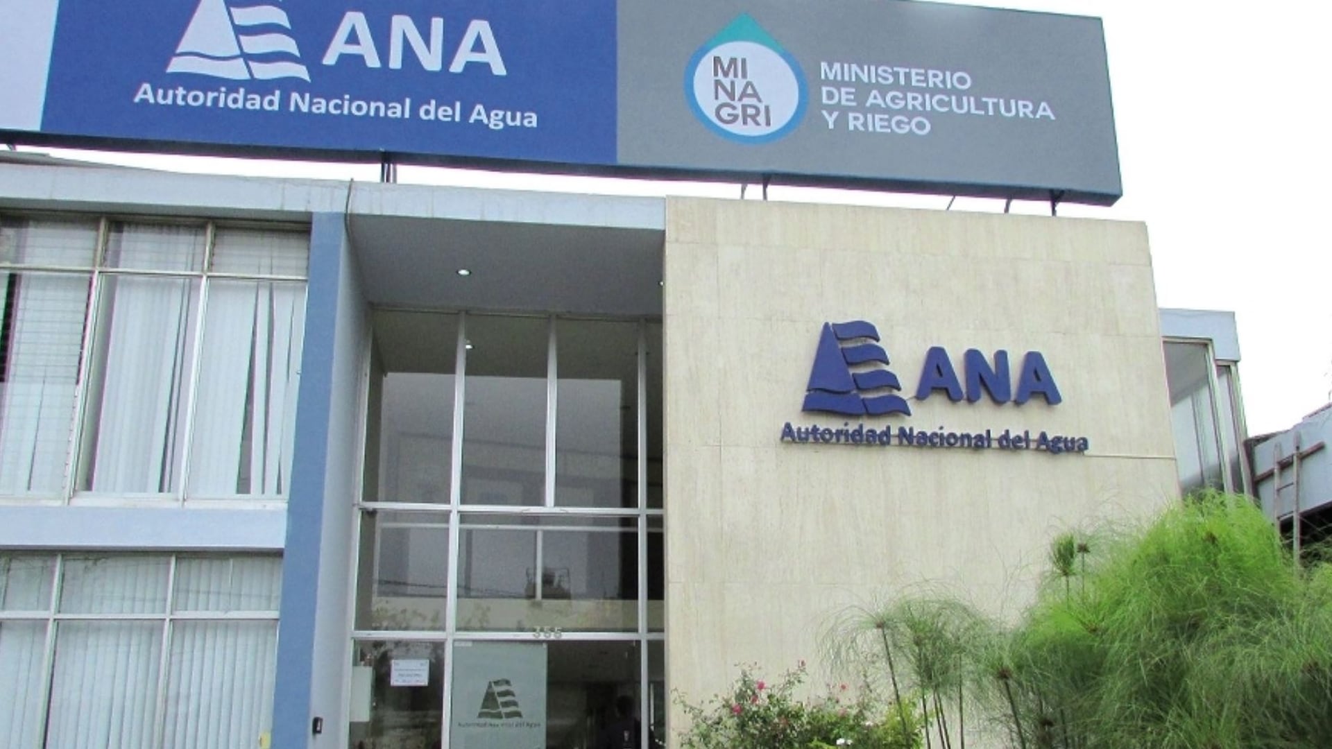 La sede de la Autoridad Nacional del Agua (ANA) en Perú, entidad que ejecuta medidas preventivas por el fenómeno El Niño 2026-2027. (Andina Noticias )