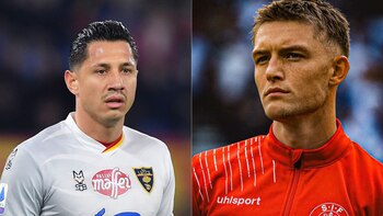 Gianluca Lapadula llegó en el