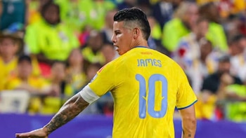 James Rodríguez portó su última camiseta de la selección Colombia con un detalle en el número que lo dignificaría como el mejor de la historia