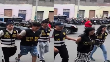 La Policía Nacional capturó a cinco presuntos integrantes de la organización criminal "Los Hijos del Caos" en operativos realizados en Huaycán y el Callao. Composición: Infobae