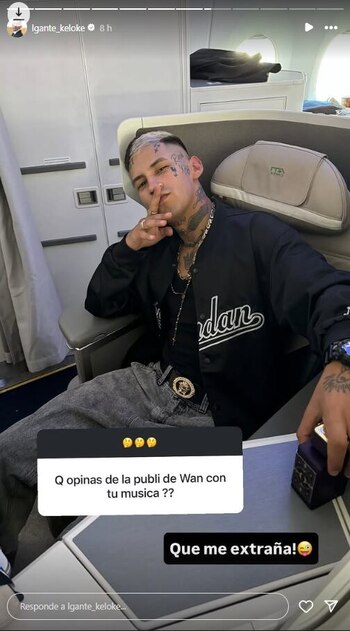 El mensaje de LGante a Wanda