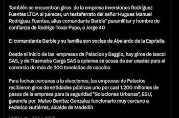 Gustavo Petro - crédito @petrogustavo/X