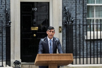 El primer ministro británico, Rishi