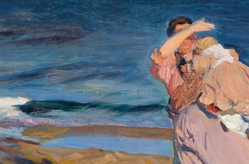 Imagen de 'Pescadora con su