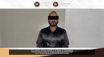 Jorge Humberto “N”, alias “El Florero”, fue detenido el 13 de agosto en Puerto Peñasco durante una intervención de agentes municipales por una infracción de tránsito. (Crédito: Fiscalía General de Justicia del Estado de Sonora)
