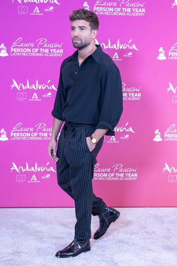 Pablo Alborán en el photocall