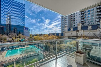 Vista desde el departamento ubicado