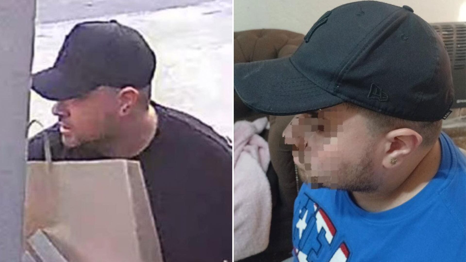 Uno de los detenidos identificados gracias a las cámaras de seguridad