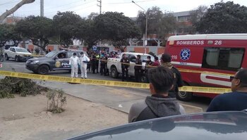 Dos delincuentes que se desplazaban