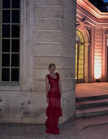 Kirsten Dunst en el Palacio de Versalles