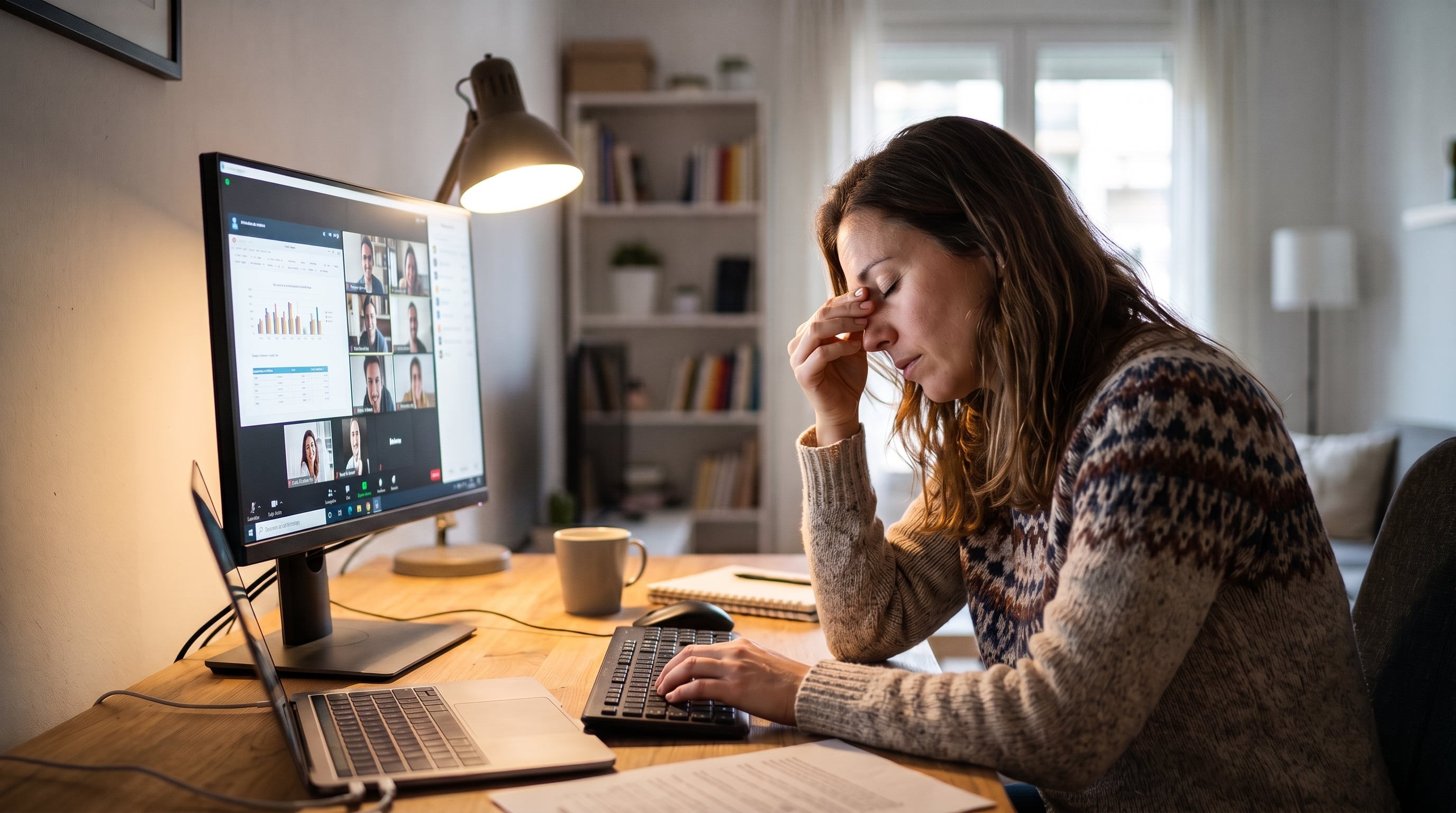 Los expertos diferencian el cansancio laboral del burnout porque en el burnout el agotamiento persiste y el descanso breve no alcanza para recuperar la energía (Imagen Ilustrativa Infobae)