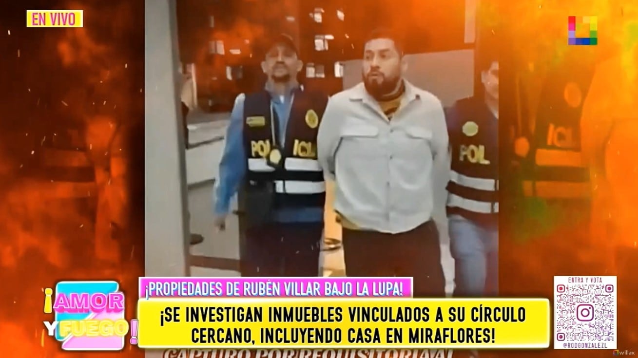 La historia detrás de la casa en Miraflores vinculada a Rubén Villar. Captua TV: Amor y Fuego.