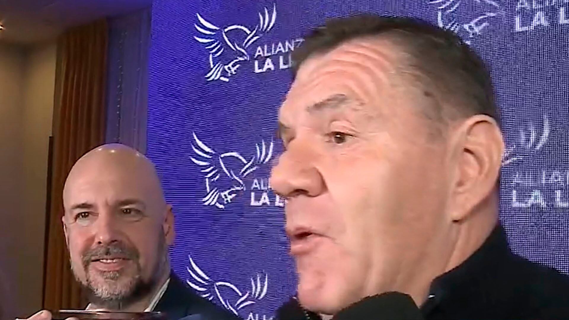 Guillermo Montenegro fue uno de los asistentes (Captura de video)