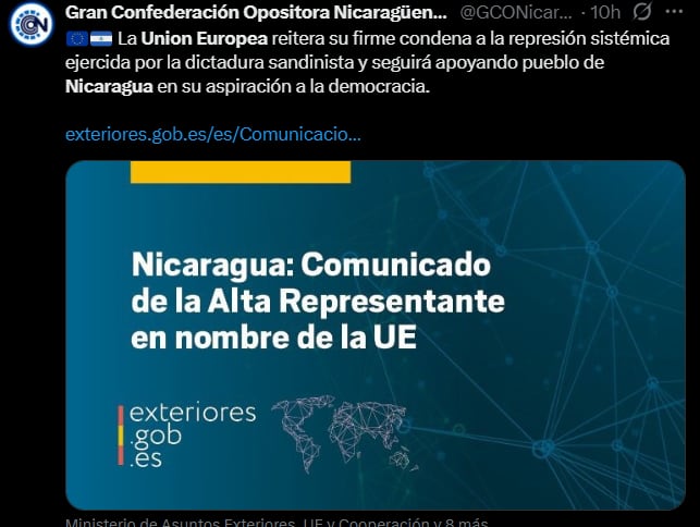 La alta representante de la UE para Asuntos Exteriores, Kaja Kallas, de quien partió el pronunciamiento sobre el deterioro democrático en Nicaragua.