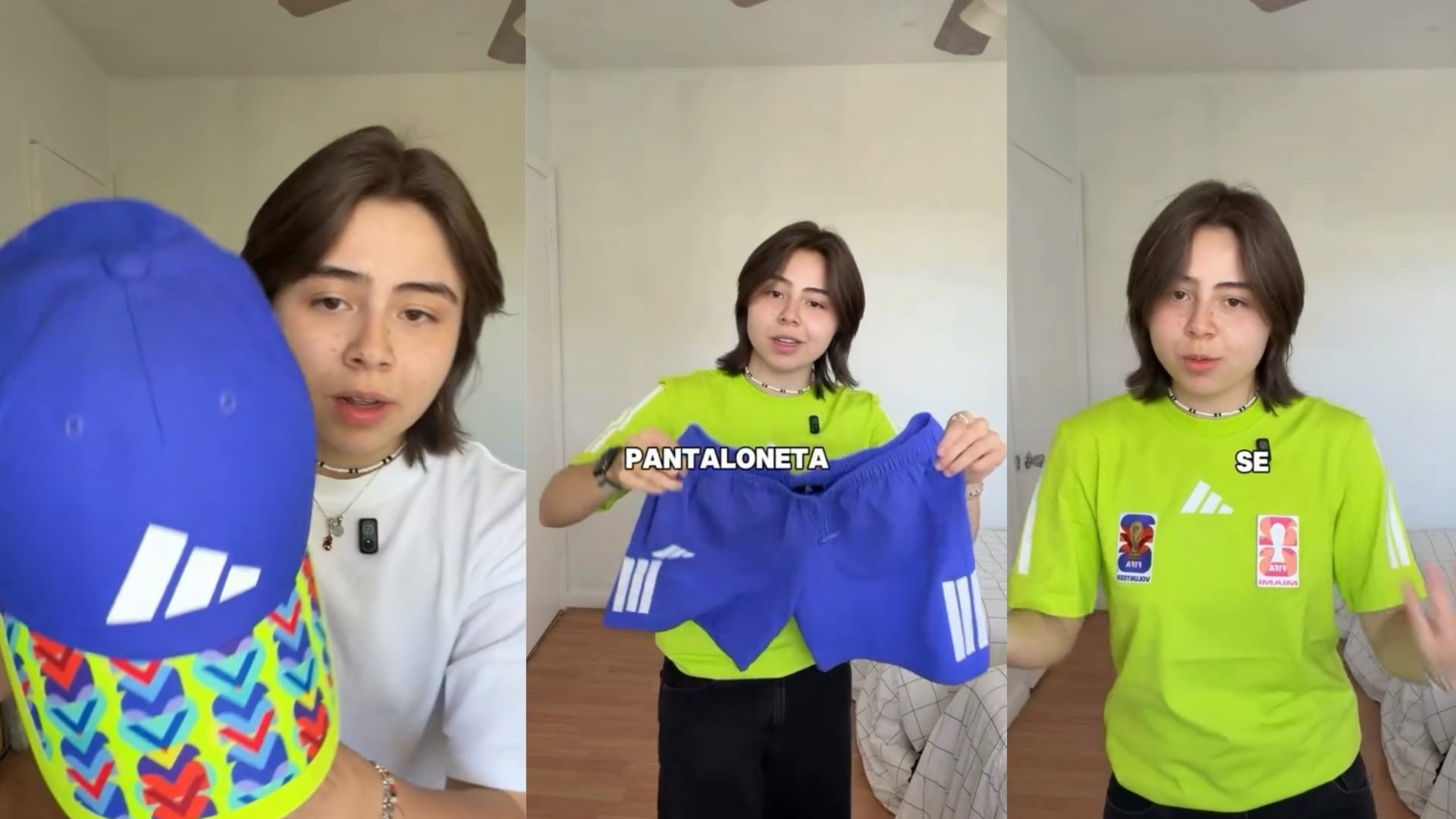 Influencer colombiano mostró el kit de voluntarios para el Mundial 2026