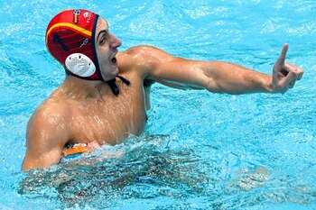 Unai Aguirre en las semifinales