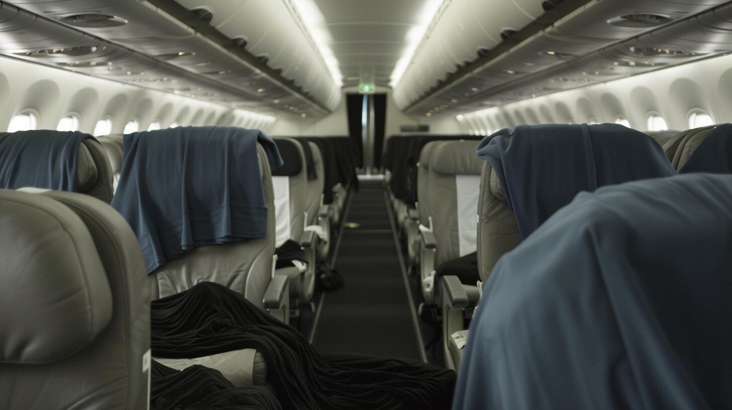 Pasillo avión (Imagen Ilustrativa Infobae)