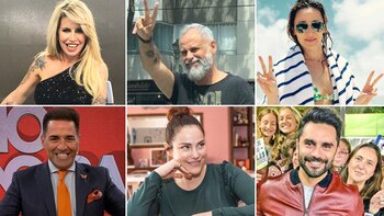 Los famosos expusieron su mensaje