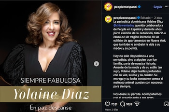 Díaz, quien durante casi dos décadas fue una de las voces principales de la moda y el entretenimiento en la revista People en Español (Cortesía).