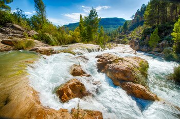 Chorreras del Cabriel, en Cuenca.