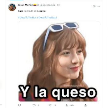 Memes por el regreso de Sara al “Desafío”, luego de rendirse para salir