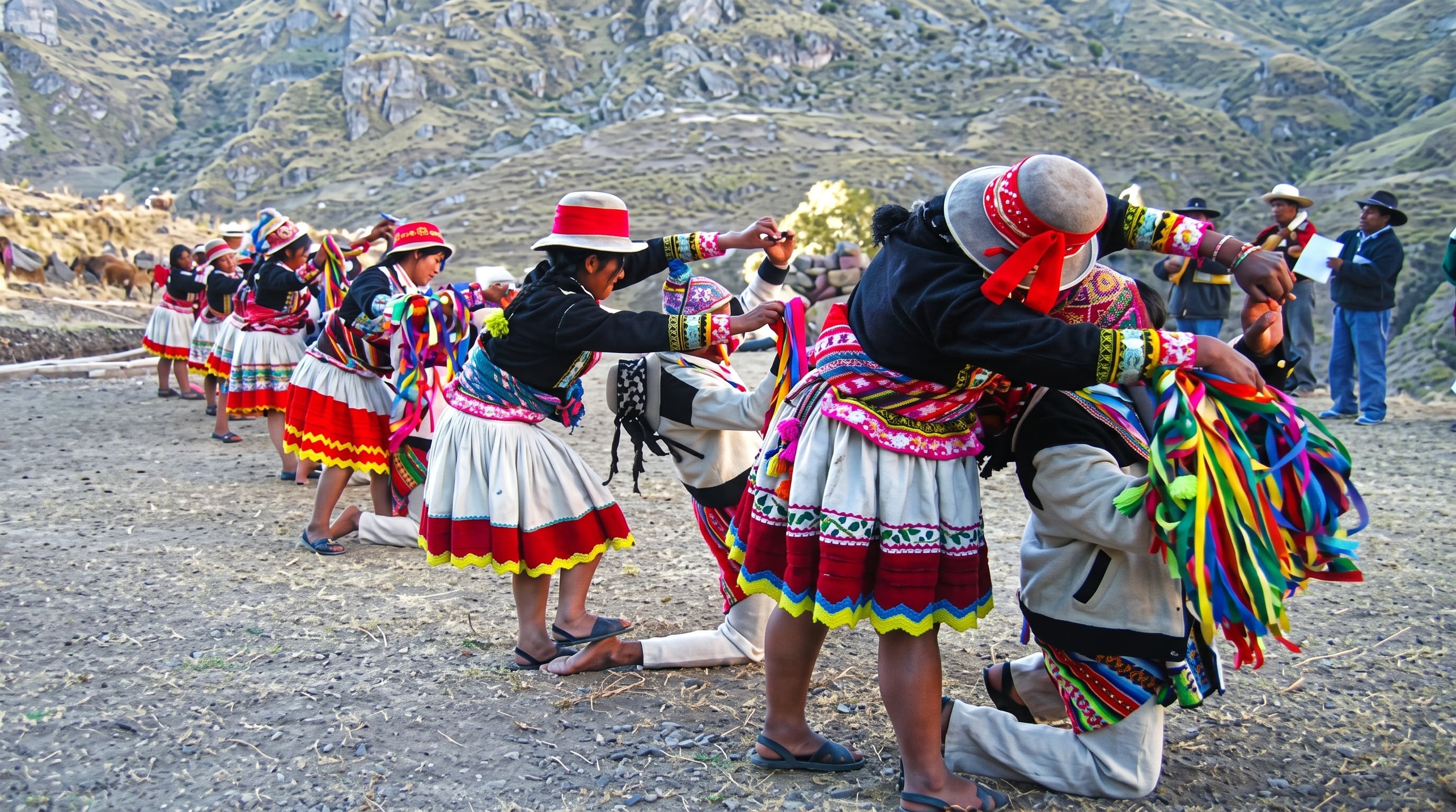 La Festividad del Señor de la Exaltación en Quehue combinará actos religiosos, ferias, danzas y el Festival Q’eswachaka del 17 al 22 de septiembre en Cusco. (Crédito: Agencia Andina) (Imagen Ilustrativa Infobae)